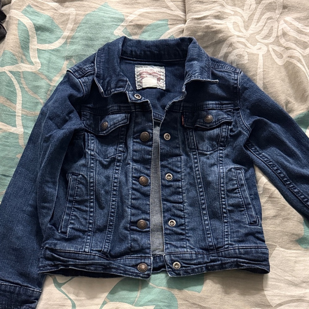 Levi's Kids Denim Jacket in Deep Blue